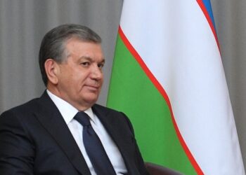 Meeting between Shavkat Mirziyoyev and the UN Secretary General