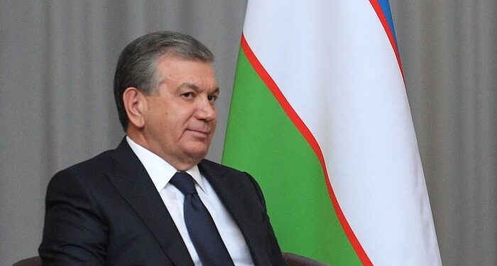 Meeting between Shavkat Mirziyoyev and the UN Secretary General